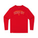 MAS Kansas City Wheelchair Football Arch Youth Red Long Sleeve T-Shirt on a white background