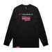 MAS Kansas City Wheelchair Football I Love Somebody at MAS Black Long Sleeve T-Shirt on a white background