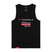 MAS Kansas City Wheelchair Football I Love Somebody at MAS Black Tank Top on a white background