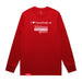 MAS Kansas City Wheelchair Football I Love Somebody at MAS Red Long Sleeve T-Shirt on a white background