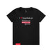 MAS Kansas City Wheelchair Football I Love Somebody at MAS Youth Black T-Shirt on a white background