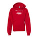 MAS Kansas City Wheelchair Football I Love Somebody at MAS Youth Red Hoodie on a white background