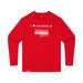 MAS Kansas City Wheelchair Football I Love Somebody at MAS Youth Red Long Sleeve T-Shirt on a white background