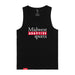 MAS Kansas City Wheelchair Football MAS Logo Black Tank Top on a white background