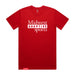 MAS Kansas City Wheelchair Football MAS Logo Red T-Shirt on a white background