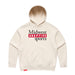 MAS Kansas City Wheelchair Football MAS Logo Women's Ecru Modern Hoodie on a white background