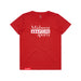 MAS Kansas City Wheelchair Football MAS Logo Youth Red T-Shirt on a white background