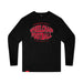 MAS Kansas City Wheelchair Football Warp Youth Black Long Sleeve T-Shirt on a white background