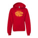 MAS Kansas City Wheelchair Football Warp Youth Red & Gold Hoodie on a white background