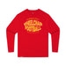 MAS Kansas City Wheelchair Football Warp Youth Red & Gold Long Sleeve T-Shirt on a white background