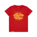MAS Kansas City Wheelchair Football Warp Youth Red & Gold T-Shirt on a white background
