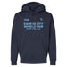 MAS Kansas City Wheelchair Softball Navy Hoodie on a white background