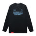 MAS Kansas City Wheelchair Softball Navy Long Sleeve T-Shirt on a white background
