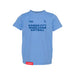 MAS Kansas City Wheelchair Softball Toddler Carolina Blue T-Shirt on a white background