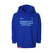MAS Kansas City Wheelchair Softball Toddler Royal Hoodie on a white background