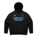 MAS Kansas City Wheelchair Softball Women's Black Modern Hoodie on a white background
