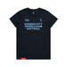 MAS Kansas City Wheelchair Softball Women's Navy T-Shirt on a white background