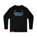 MAS Kansas City Wheelchair Softball Youth Black Long Sleeve T-Shirt on a white background