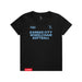 MAS Kansas City Wheelchair Softball Youth Black T-Shirt on a white background