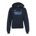 MAS Kansas City Wheelchair Softball Youth Navy Hoodie on a white background