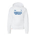 MAS Kansas City Wheelchair Softball Youth White Hoodie on a white background