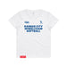 MAS Kansas City Wheelchair Softball Youth White T-Shirt on a white background