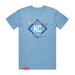 MAS Kansas City Wheelchair Softball Diamond Carolina Blue T-Shirt on a white background
