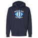 MAS Kansas City Wheelchair Softball Diamond Navy Hoodie on a white background