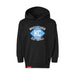 MAS Kansas City Wheelchair Softball Diamond Toddler Black Hoodie on a white background