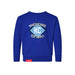 MAS Kansas City Wheelchair Softball Diamond Toddler Royal Crewneck Sweatshirt on a white background