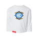 MAS Kansas City Wheelchair Softball Diamond Toddler White Long Sleeve T-Shirt on a white background