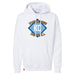 MAS Kansas City Wheelchair Softball Diamond White Hoodie on a white background
