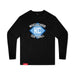 MAS Kansas City Wheelchair Softball Diamond Youth Black Long Sleeve T-Shirt on a white background