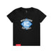 MAS Kansas City Wheelchair Softball Diamond Youth Black T-Shirt on a white background