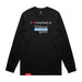 MAS Kansas City Wheelchair Softball I Love Somebody at MAS Black Long Sleeve T-Shirt on a white background