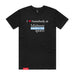 MAS Kansas City Wheelchair Softball I Love Somebody at MAS Black T-Shirt on a white background