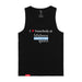 MAS Kansas City Wheelchair Softball I Love Somebody at MAS Black Tank Top on a white background