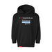 MAS Kansas City Wheelchair Softball I Love Somebody at MAS Toddler Black Hoodie on a white background