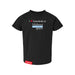 MAS Kansas City Wheelchair Softball I Love Somebody at MAS Toddler Black T-Shirt on a white background
