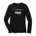 MAS Kansas City Wheelchair Softball I Love Somebody at MAS Women's Black Long Sleeve T-Shirt on a white background