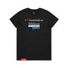MAS Kansas City Wheelchair Softball I Love Somebody at MAS Women's Black T-Shirt on a white background