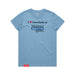 MAS Kansas City Wheelchair Softball I Love Somebody at MAS Women's Carolina Blue T-Shirt on a white background
