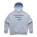 MAS Kansas City Wheelchair Softball I Love Somebody at MAS Women's Powder Modern Hoodie on a white background