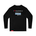 MAS Kansas City Wheelchair Softball I Love Somebody at MAS Youth Black Long Sleeve T-Shirt on a white background