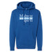 MAS Kansas City Wheelchair Softball MAS Logo Royal Hoodie on a white background