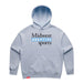 MAS Kansas City Wheelchair Softball MAS Logo Women's Powder Modern Hoodie on a white background