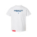 MAS Kansas City Wheelchair Softball Script Toddler White T-Shirt on a white background
