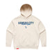 MAS Kansas City Wheelchair Softball Script Women's Ecru Modern Hoodie on a white background