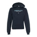 MAS Kansas City Wheelchair Softball Script Youth Navy Hoodie on a white background
