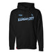 MAS Kansas City Wheelchair Softball Slant Black Hoodie on a white background